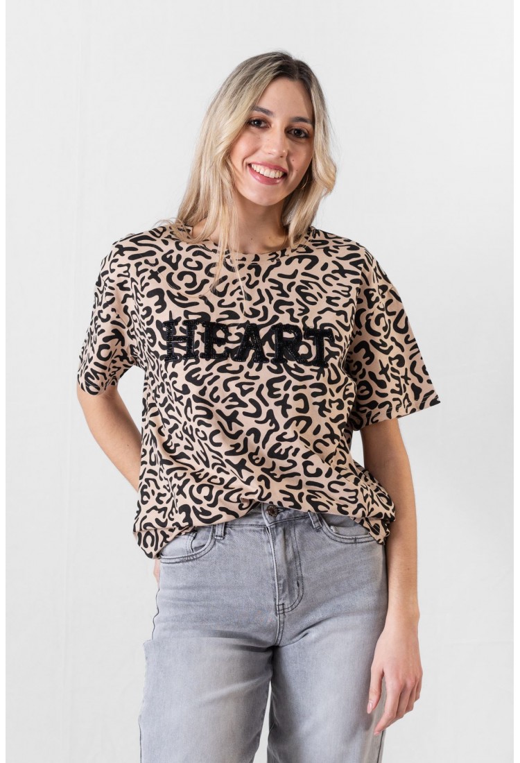 T-SHIRT ANIMAL HEART 61266