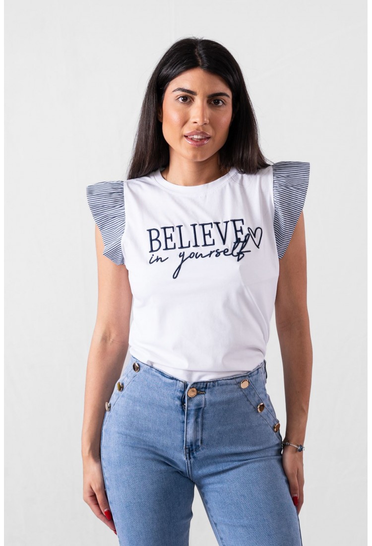 T-SHIRT BELIEVE IN YOURSELF 58512