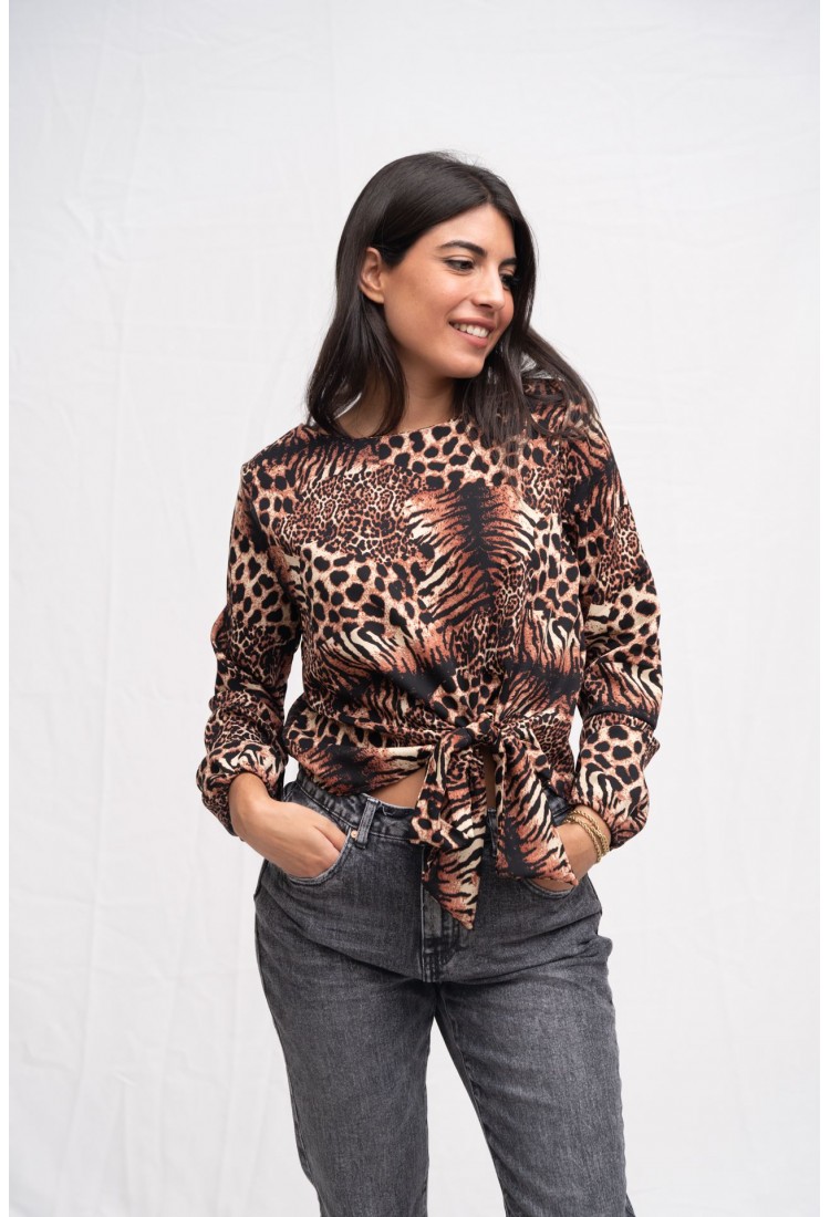 T-SHIRT 39464 LEOPA