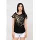 T-SHIRT LEOPARD SIDE FOIL 13467