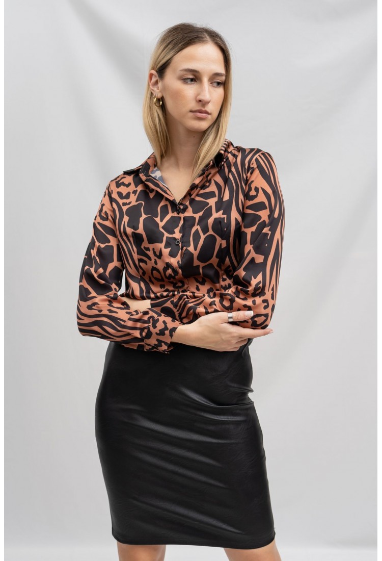 ΠΟΥΚΑΜΙΣΟ ANIMAL PRINT 845123