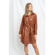 LEATHER DRESS 8086