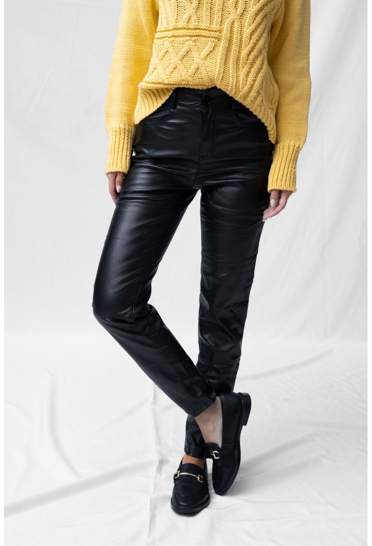 LEATHER TROUSERS 8075