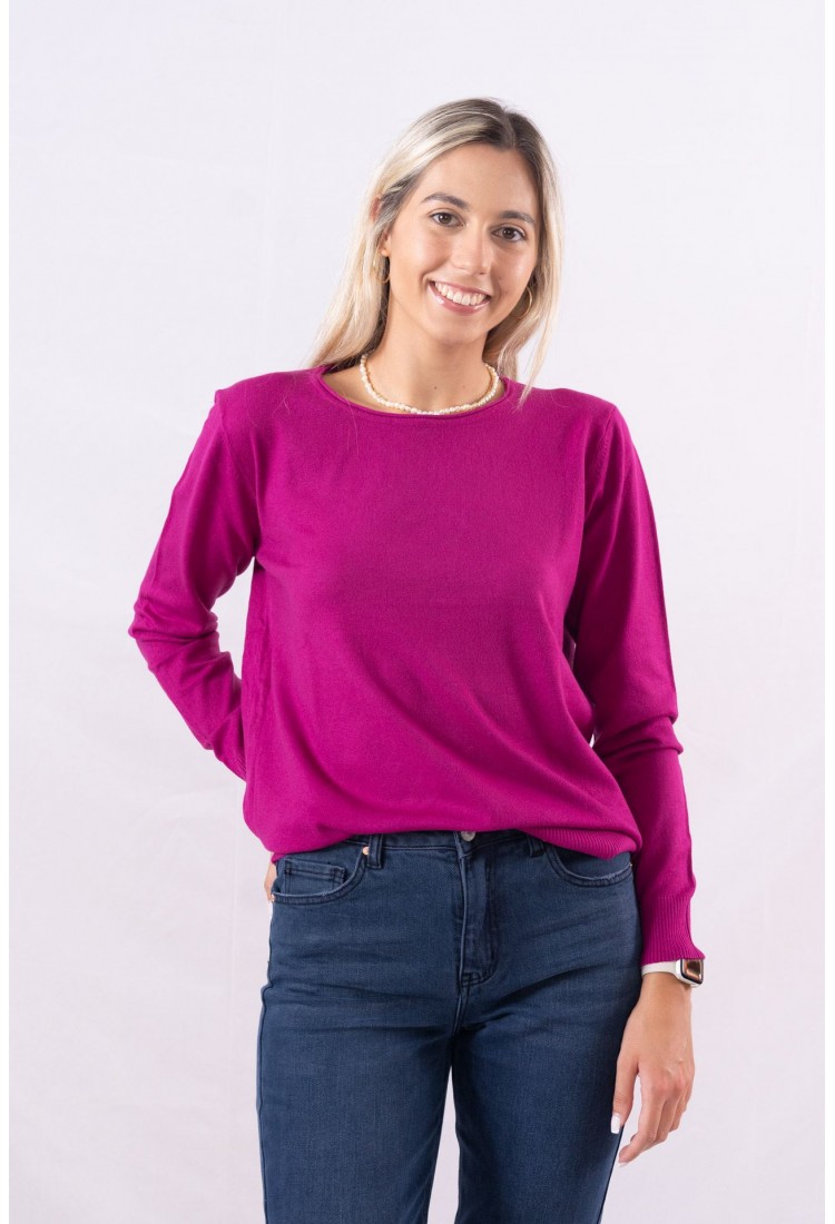 CUT-NECK SWEATER 2301