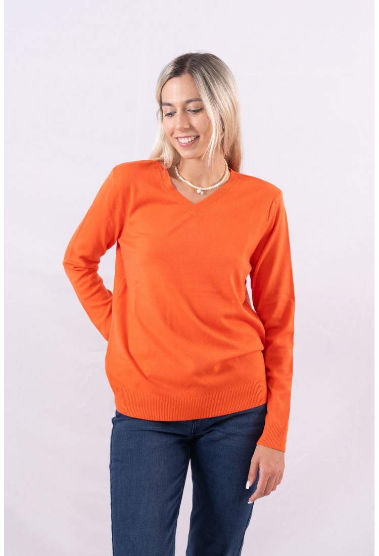 V-NECK SWEATER 23031