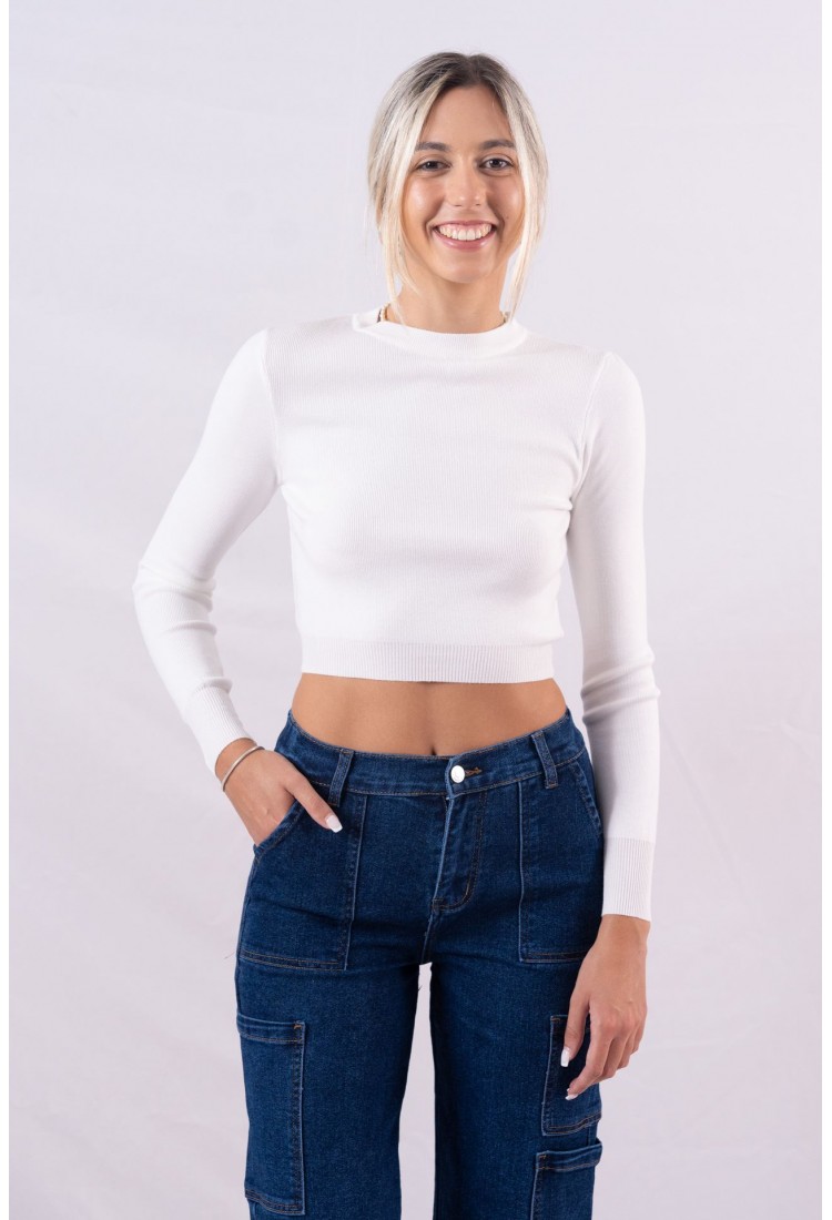 SWEATER TOP SHORT 56035