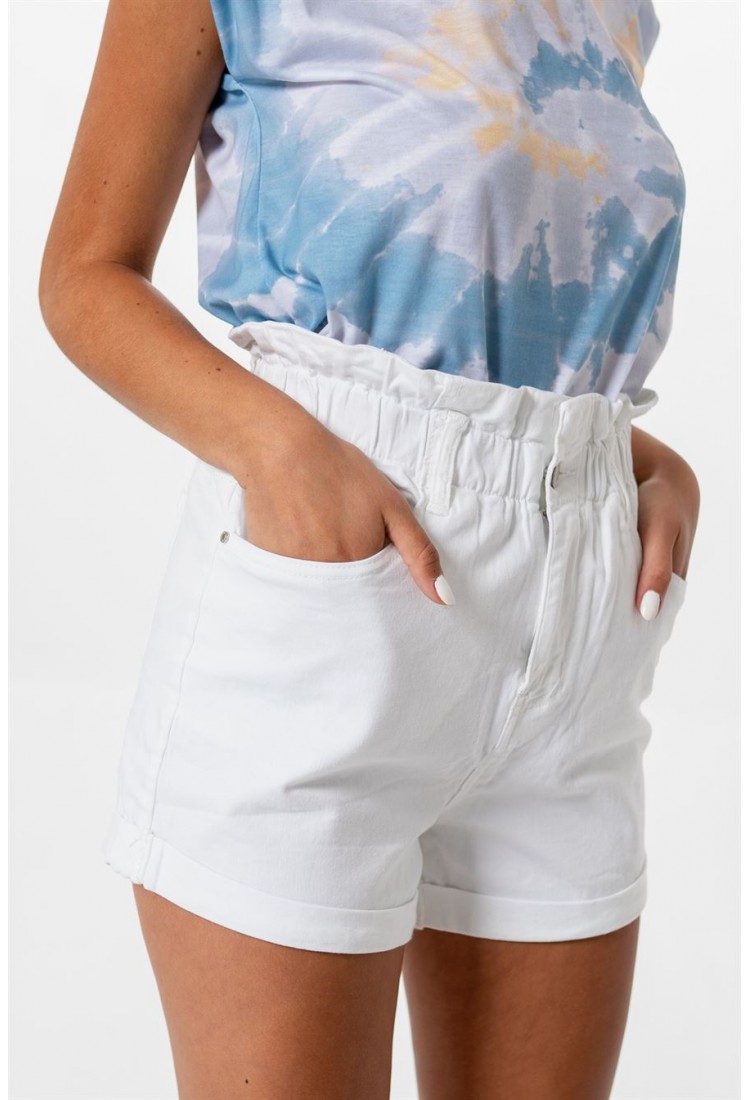 JEAN SHORTS ΨΗΛΟΜΕΣΟ KW183