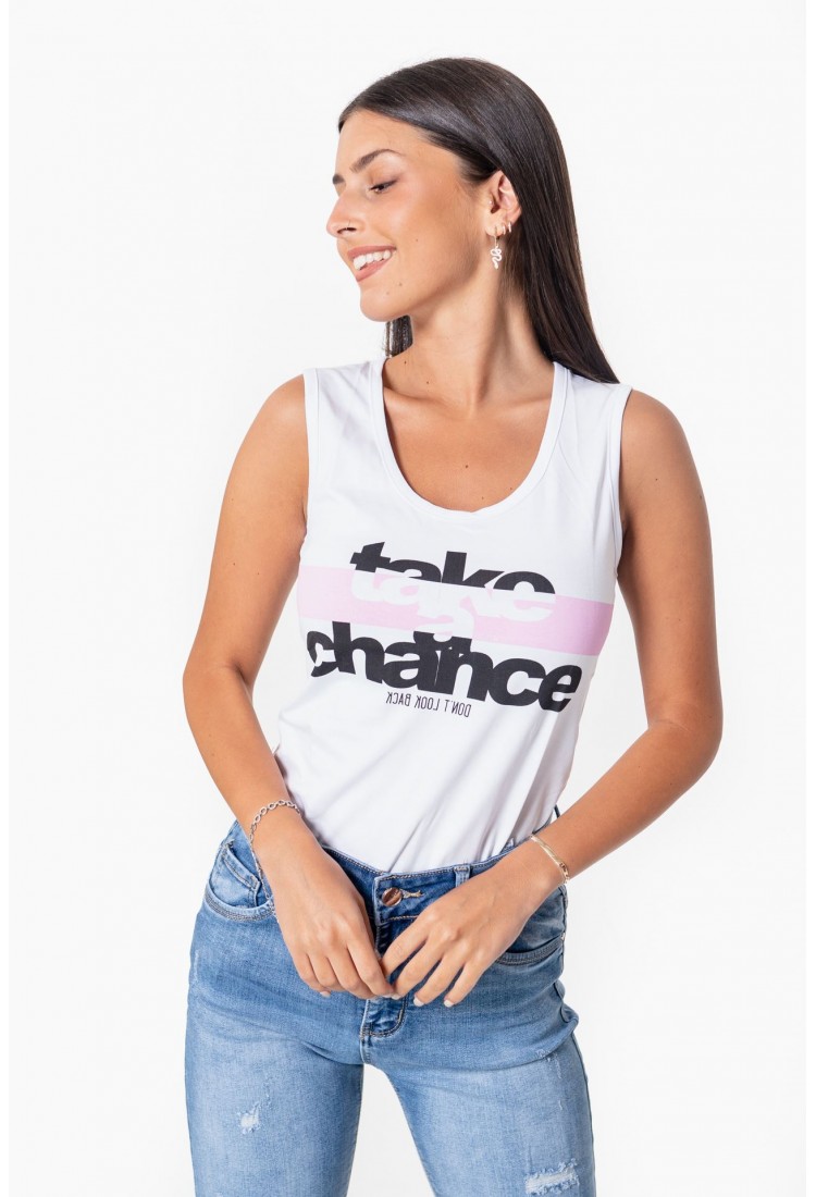 TANK TOP TAKE A CHANCE 213143