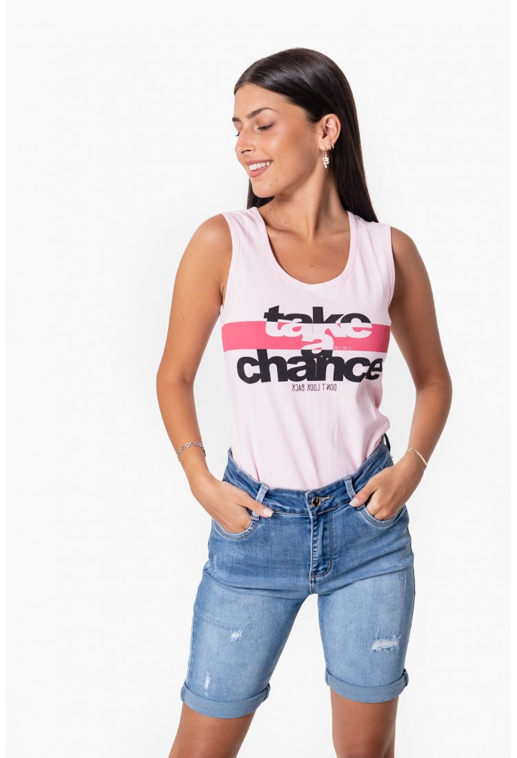 TANK TOP TAKE A CHANCE 213143